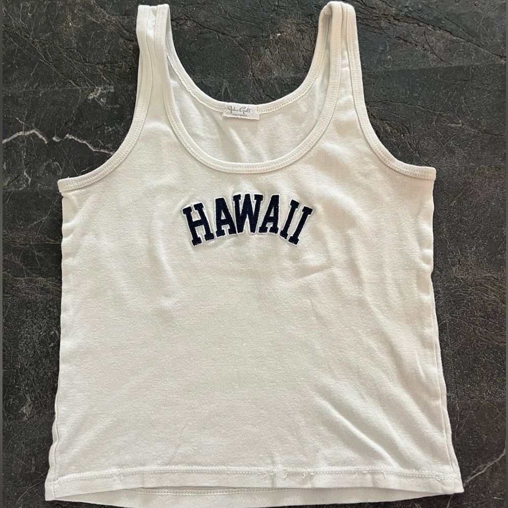 Brandy Melville Cream Tank Top